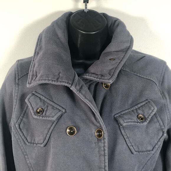 Hurley Sweatshirt Shacket Size Small, Dusty Blue Gray - Picture 11 of 11